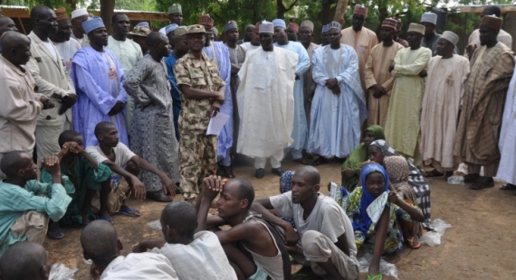Nigeria Army Releases 1,250 Boko Haram Suspects